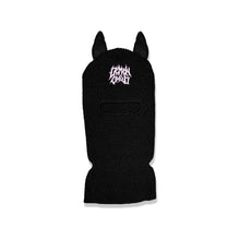 Load image into Gallery viewer, Black Demon Ski Mask with Pink Embroidery