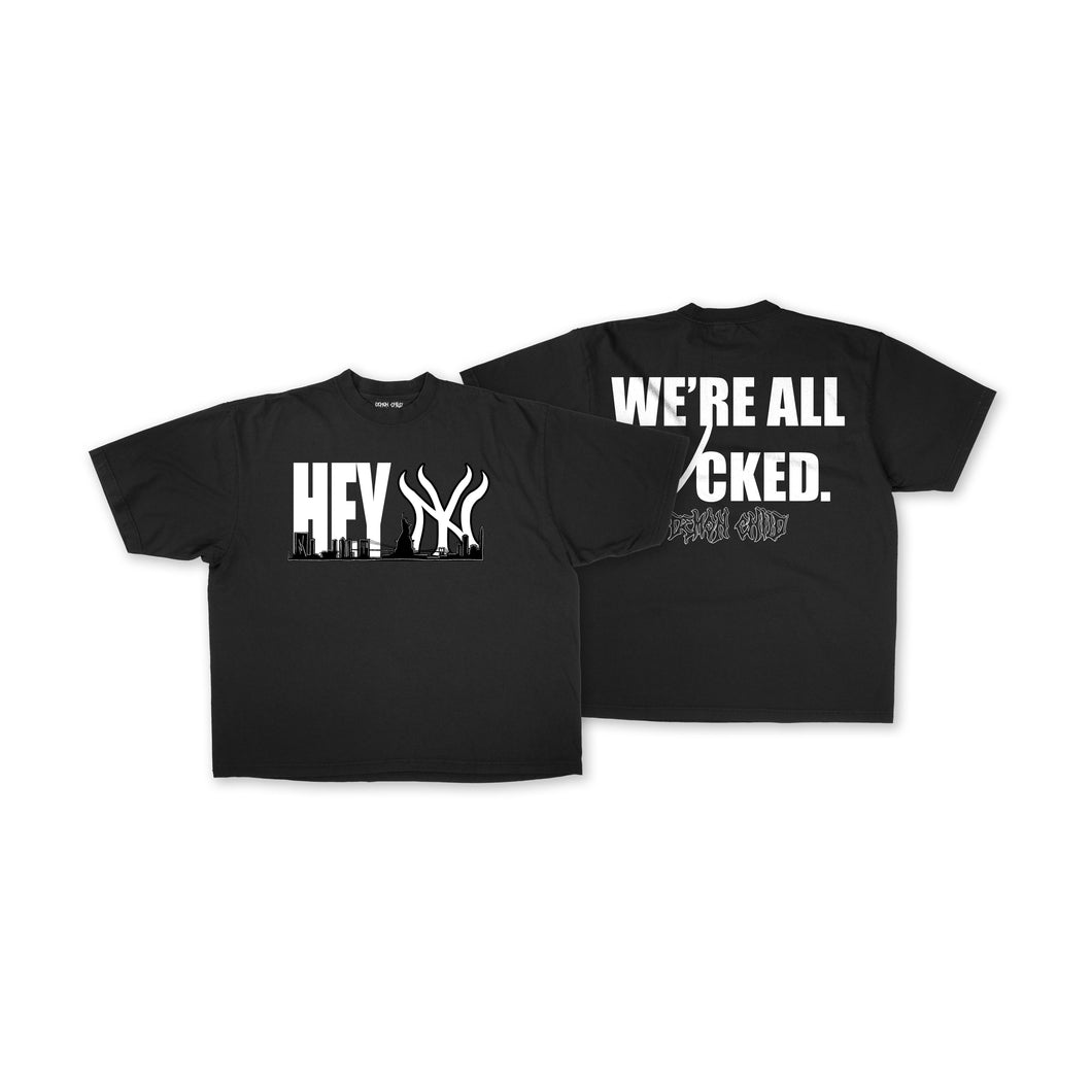 HEY NY Graphic T-Shirt – Demon Child Clothing Streetwear