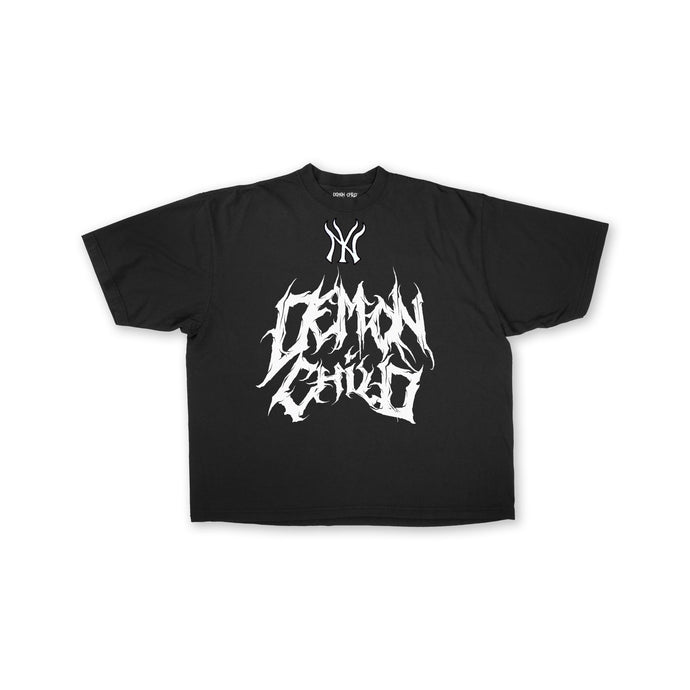 NY Logo T-Shirt – Demon Child Clothing Graphic Streetwear Tee