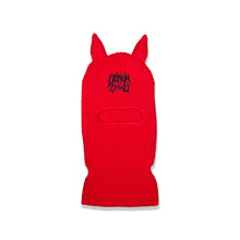 Load image into Gallery viewer, Red Demon Ski Mask made by Demon Child