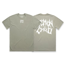 Load image into Gallery viewer, Faded Logo T-Shirt Sage |  Premium Graphic Tee - Demon Child Clothing