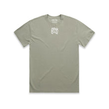 Load image into Gallery viewer, Faded Logo T-Shirt Sage |  Premium Graphic Tee - Demon Child Clothing