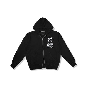 Statue of Liberty Zip-Up Hoodie Black – Demon Child Clothing Streetwear Zipper Hoodie